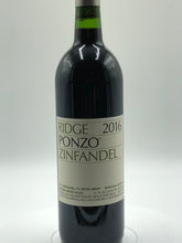 Load image into Gallery viewer, Ridge Vineyards Zinfandel “Ponzo Vineyard”