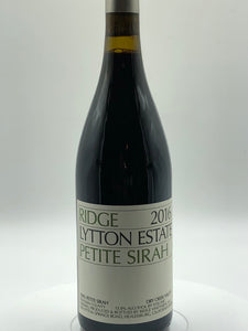 Ridge Vineyards Petite Sirah “Lytton Estate”