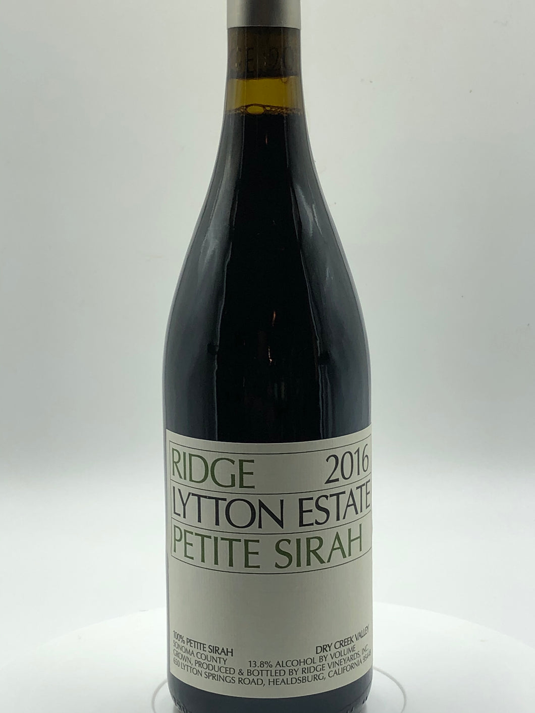 Ridge Vineyards Petite Sirah “Lytton Estate”